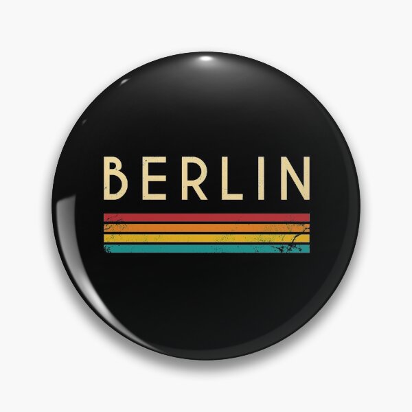 Item preview, Retro Vintage Berlin City Name Souvenir designed and sold by Delightfully Cynical.