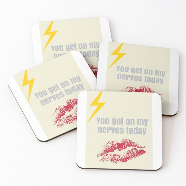 Item preview, You get on my nerves today  designed and sold by Tonyasartprints.