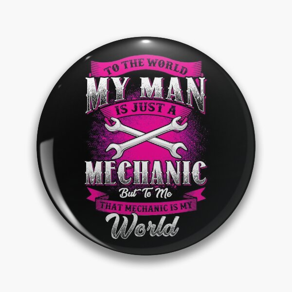 Item preview, Mechanic Wife / Girlfriend Cute Love Saying designed and sold by Delightfully Cynical.