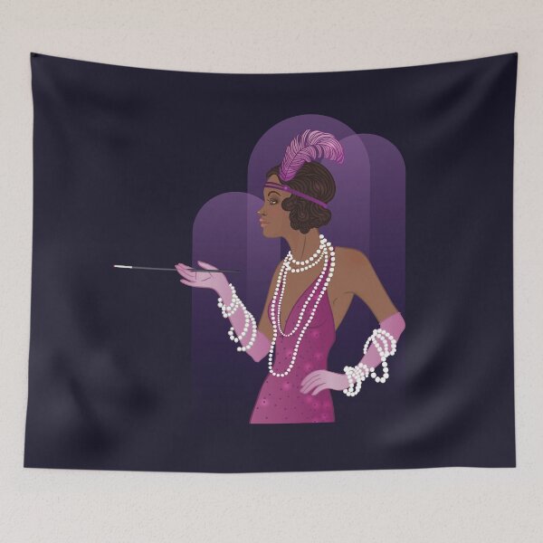 Item preview, Art Deco 1920s Flapper designed and sold by art-deco-lady.