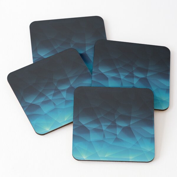 Item preview, Blue and Black Abstract Texture designed and sold by patternprint1.