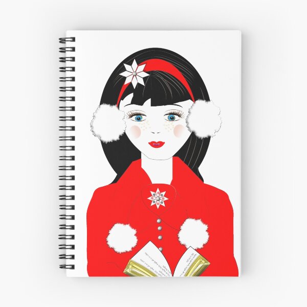 Item preview, Pretty Christmas Carol Singer designed and sold by Artification.