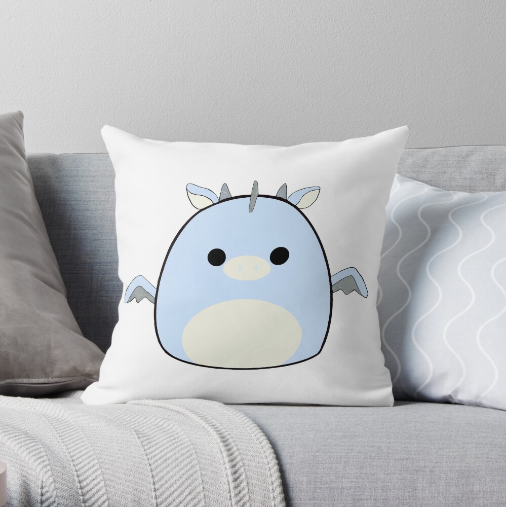 squishmallow pillow dragon