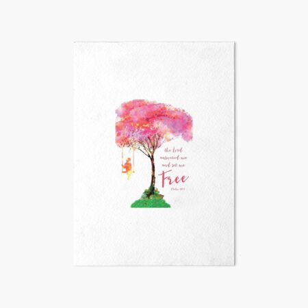 Lord Set me Free Art Board Print