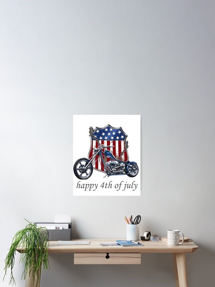 Motorcycle American Flag Patriotic Vintage July 4th Shirt Motorcycle American Flag Patriotic Vintage July 4th Shirt