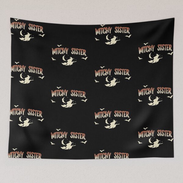 Item preview, Support the sisterhood: Witchy Sister (for dark backgrounds) designed and sold by Ofeefee.