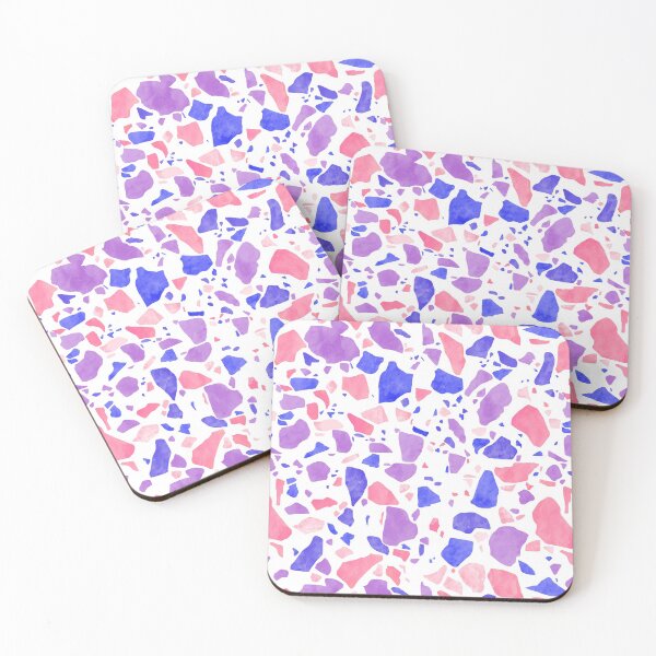Item preview, Bisexual Pride Terrazzo Pattern designed and sold by Bumblefuzzies.