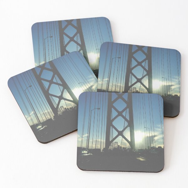 Item preview, Cloudy Sky Bay Bridge Traffic Aesthetic designed and sold by chelseapearl.