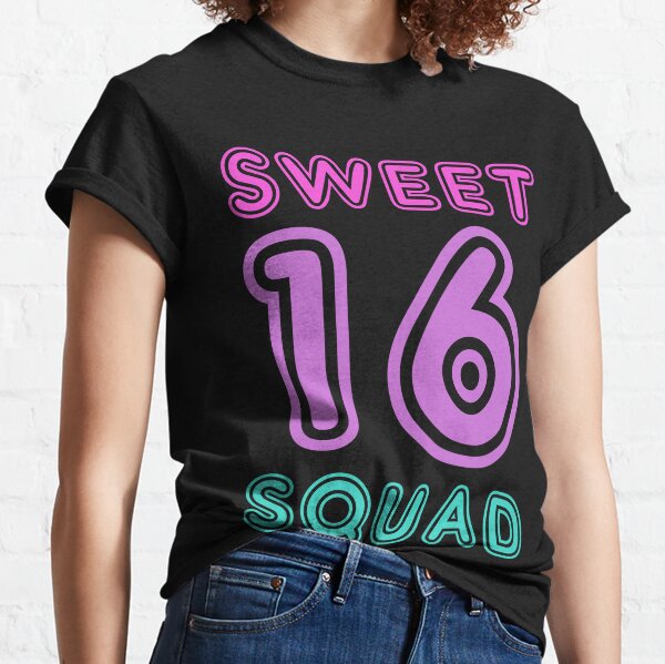 16th Birthday Shirt Youth Kids Age 16 Birthday Balloons T-Shirt Birthday Party Gift Shirt