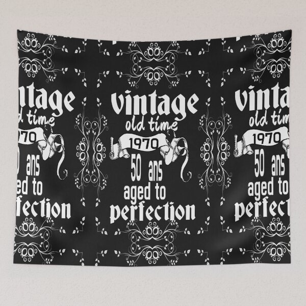 Aperçu de l'œuvre VINTAGE 1970,ANNIVERSAIRE 50 ANS. créée et vendue par leicha.