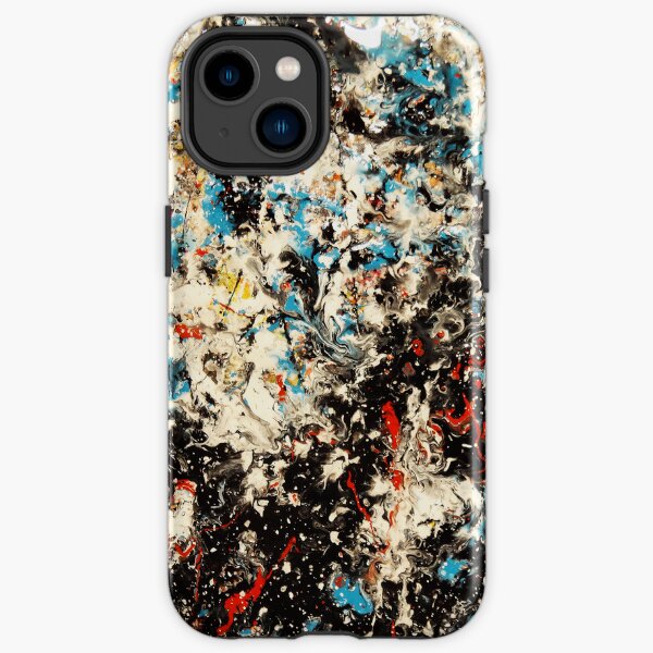 Number 101 Abstract by Mark Compton iPhone Tough Case