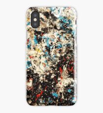 Number 101 Abstract by Mark Compton iPhone Case