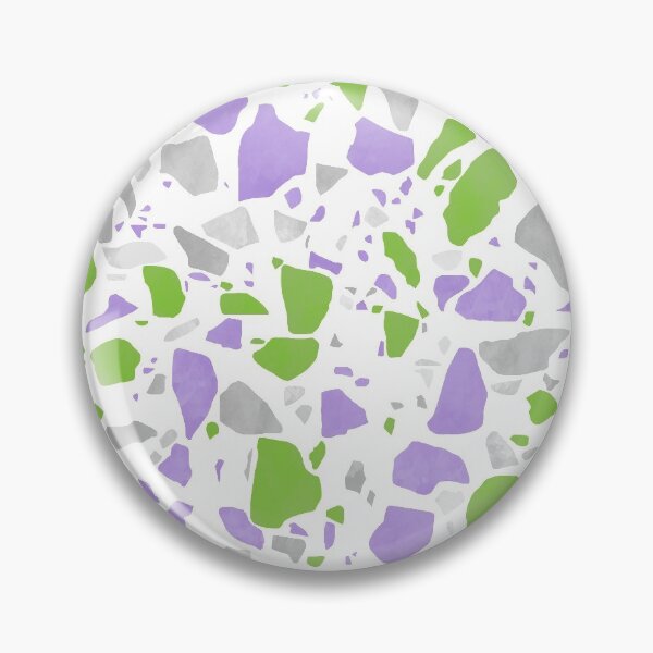 Item preview, Genderqueer / Nonbinary Pride Terrazzo Pattern designed and sold by Bumblefuzzies.