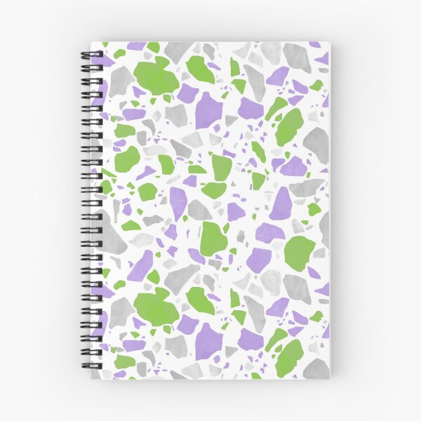 Item preview, Genderqueer / Nonbinary Pride Terrazzo Pattern designed and sold by Bumblefuzzies.
