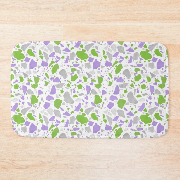 Item preview, Genderqueer / Nonbinary Pride Terrazzo Pattern designed and sold by Bumblefuzzies.
