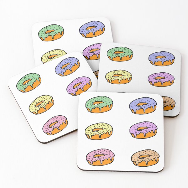 Item preview, pastel donuts! designed and sold by amandemstickers.