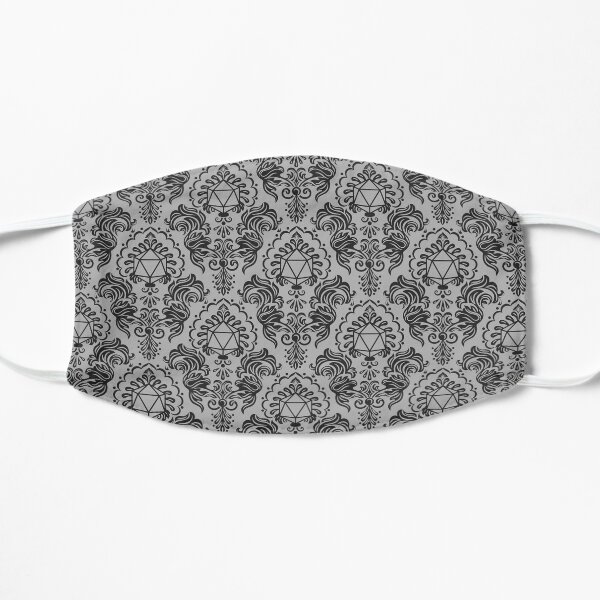 d20 Damask Flat Mask