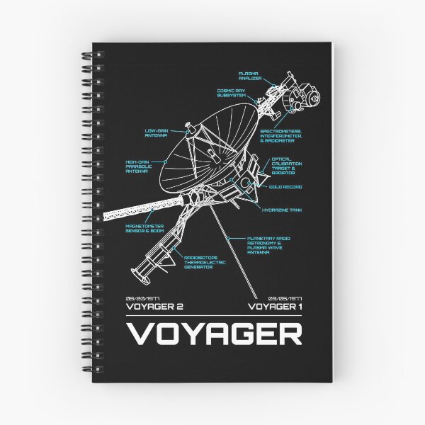Item preview, Voyager Space Probe Schematic designed and sold by darkskygear.