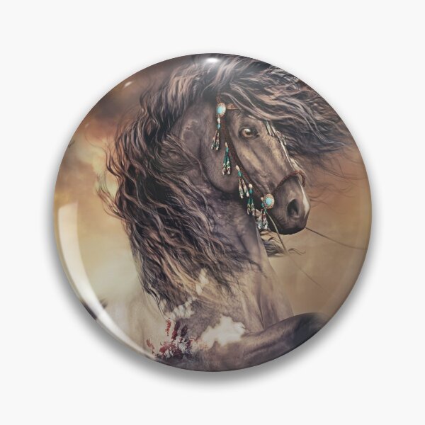 Item preview, Apache War Horse Landscape designed and sold by Shanina Conway.
