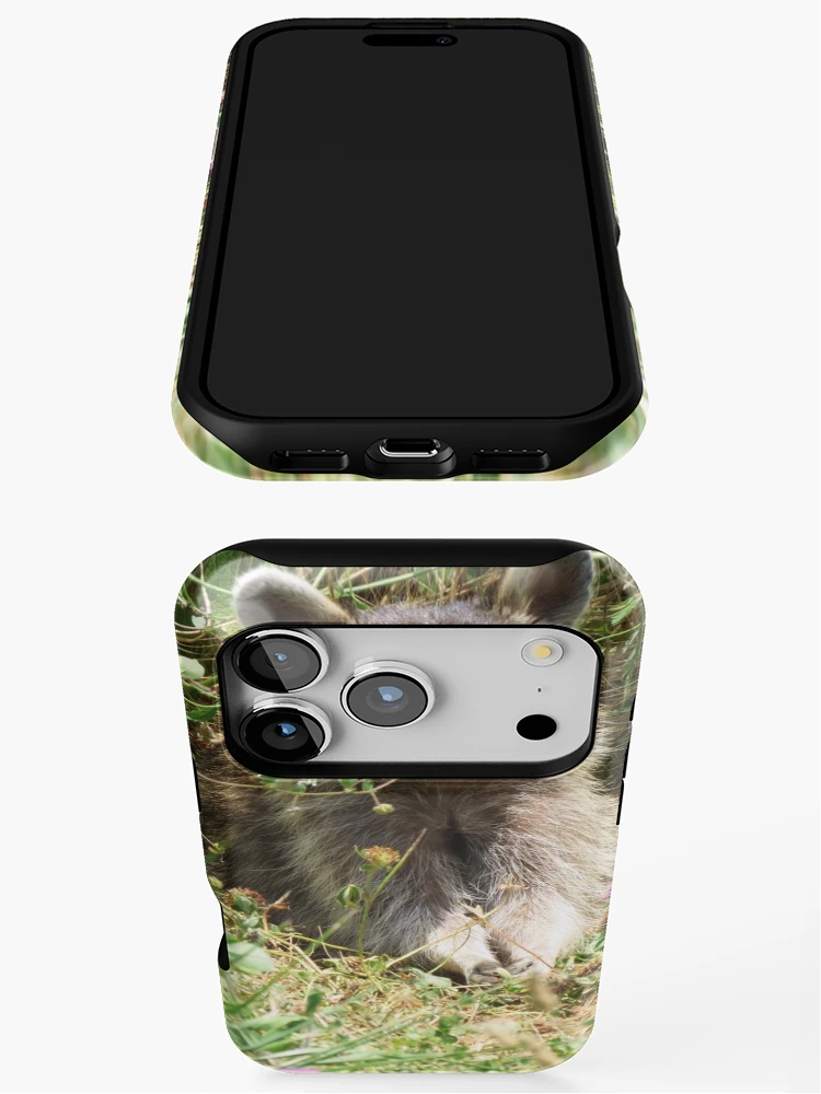 Thumbnail 3 of 4, iPhone Case, Young Racoon designed and sold by Ron Russell.