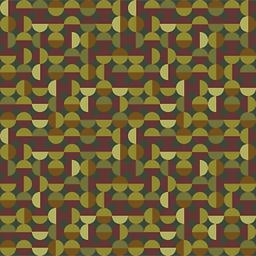 Artwork thumbnail, Retro Geometric Pattern by patternprint1