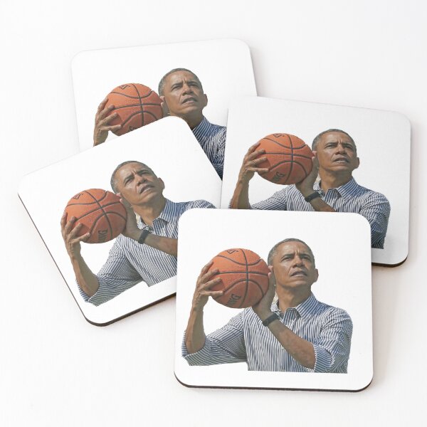 Item preview, Obama playing basketball designed and sold by jsetow.