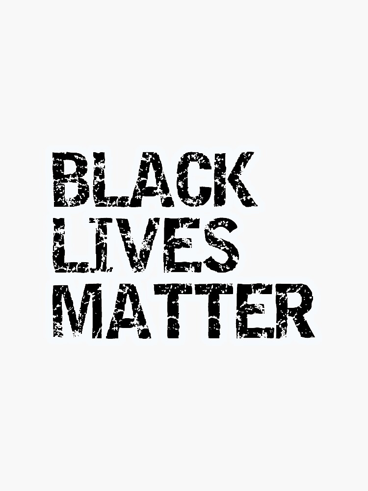 "BLM Sticker" Sticker By StickersByMD | Redbubble