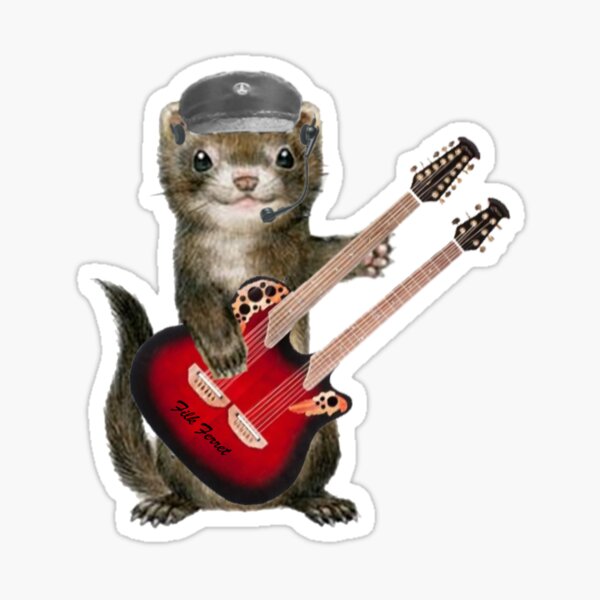 Filk Ferret and Medusa Sticker