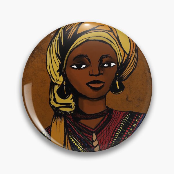Item preview, Queen Amina of Zaria designed and sold by CharcoalLines.