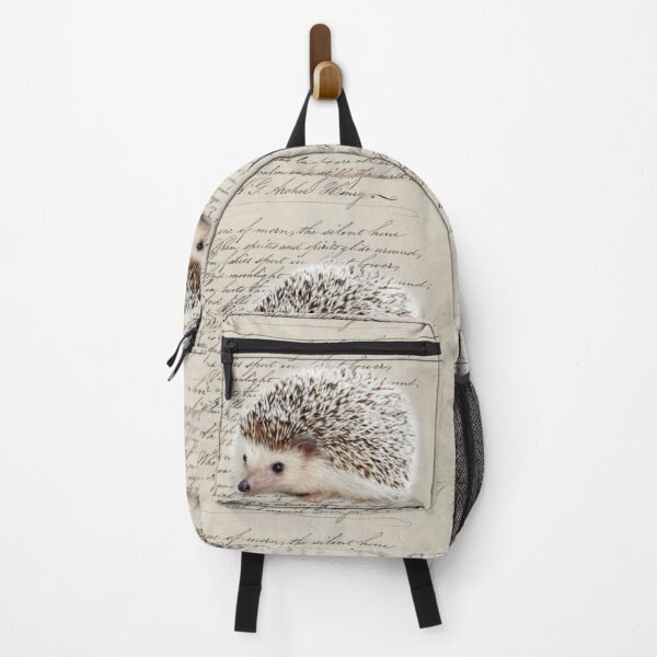 Item preview, dark academia autumn harvest french botanical woodland animal hedgehog designed and sold by LEILA ART SPACE.