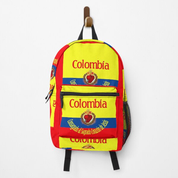 Item preview, Colombia Consagrado al Sagrado Corazon de Jesus Spanish for Sacred Heart of Jesus Catholic Detente designed and sold by hispanicworld.