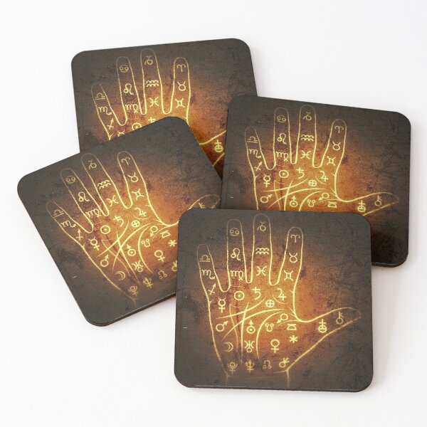 Item preview, Chiromancy And Palmistry (Chart with signs and symbols) designed and sold by MysticaLink.