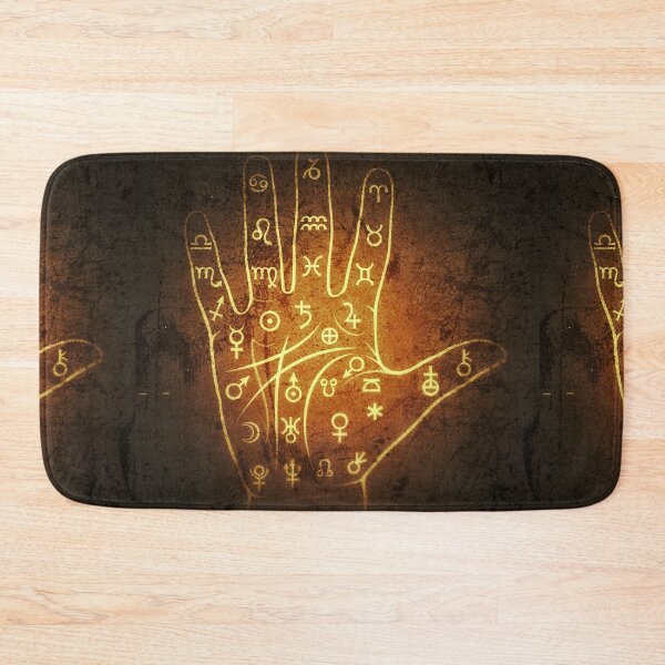 Item preview, Chiromancy And Palmistry (Chart with signs and symbols) designed and sold by MysticaLink.