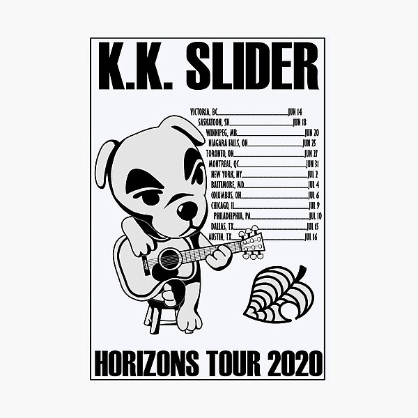 K.K. Slider Horizons Tour Concert Photographic Print