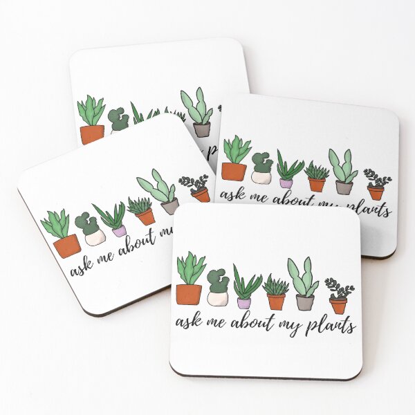 Item preview, Ask Me About My Plants (Version 1) designed and sold by Katelyn Thomson.