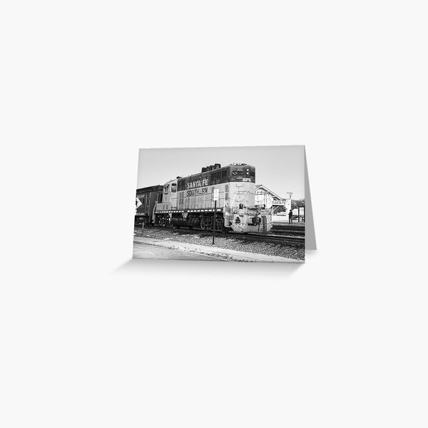 Sante Fe Trains Greeting Card