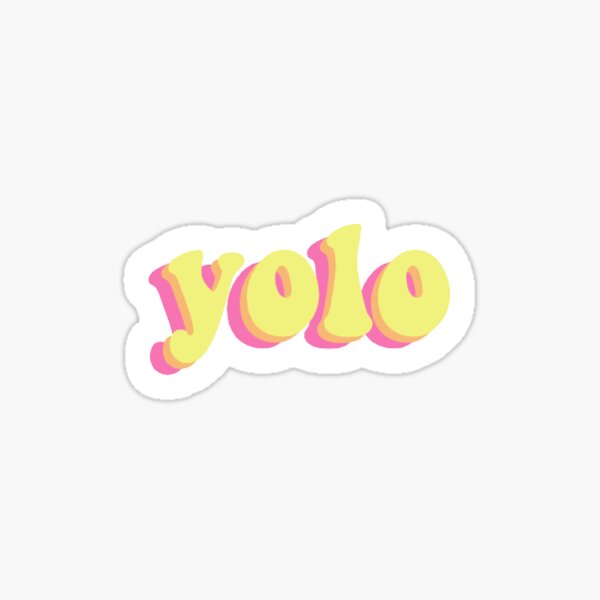 Item preview, yolo! designed and sold by Doodle Bop Shop! Doodle Bop Shop!.