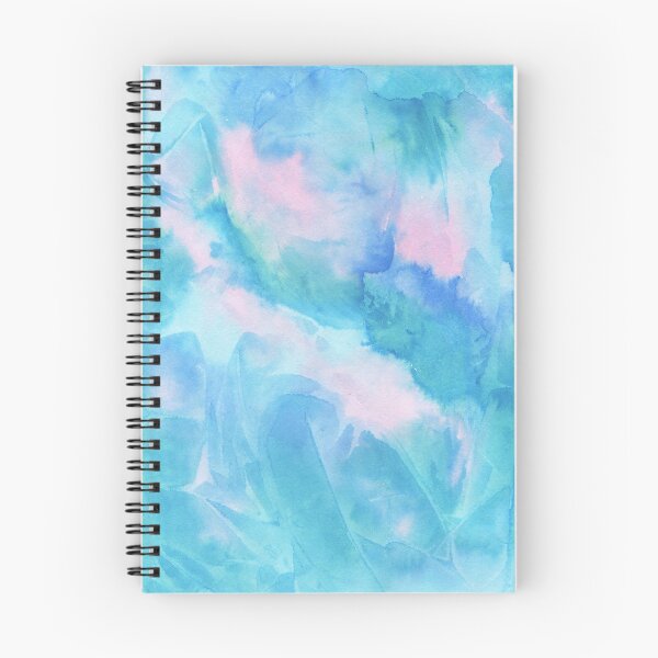 Item preview, Blue and Pink Abstract Watercolor Painting designed and sold by SamuraiKate.