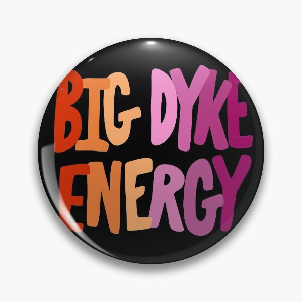 Item preview, Big Dyke Energy BDE Lettering Typography Design designed and sold by ShipperDesigns.