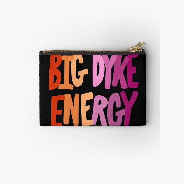 Item preview, Big Dyke Energy BDE Lettering Typography Design designed and sold by ShipperDesigns.