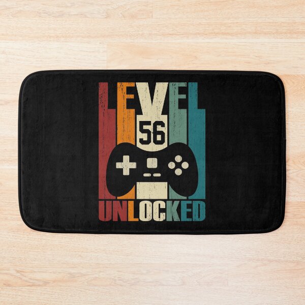 Item preview, Level 56 Unlocked 56th Birthday Gift 56 Years Old Vintage 1964 Video Gamer designed and sold by nana1099.