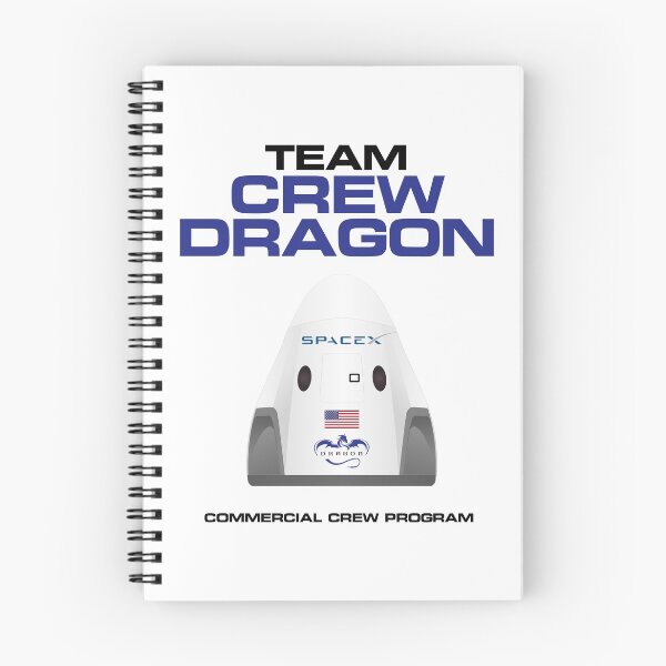 Item preview, Team Crew Dragon - SpaceX - NASA Commercial Crew Program designed and sold by circumbinary.