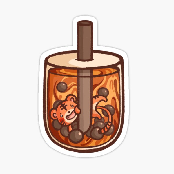 Tiger Sugar Boba Sticker