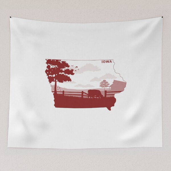 Item preview, Red Iowa designed and sold by Clay Heern.