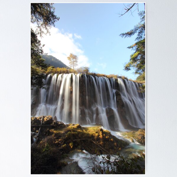 Item preview, Portrait of waterfall designed and sold by eugenesim.