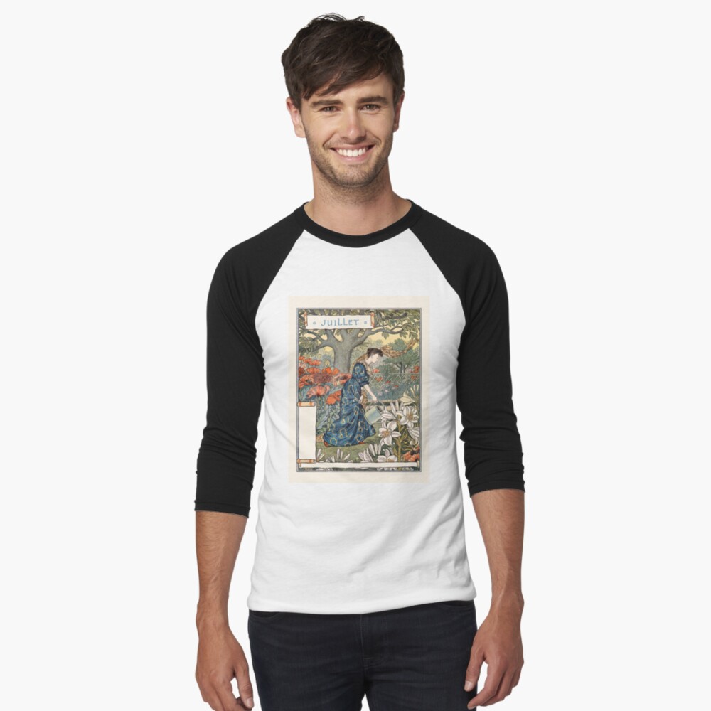 Item preview, Baseball ¾ Sleeve T-Shirt designed and sold by RedCapeTales.
