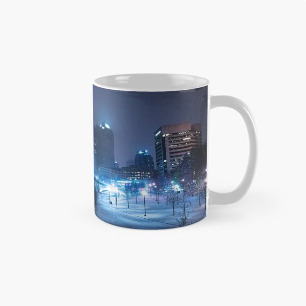 Item preview, Columbus, Ohio Skyline Snowing designed and sold by Drew Shaffer.