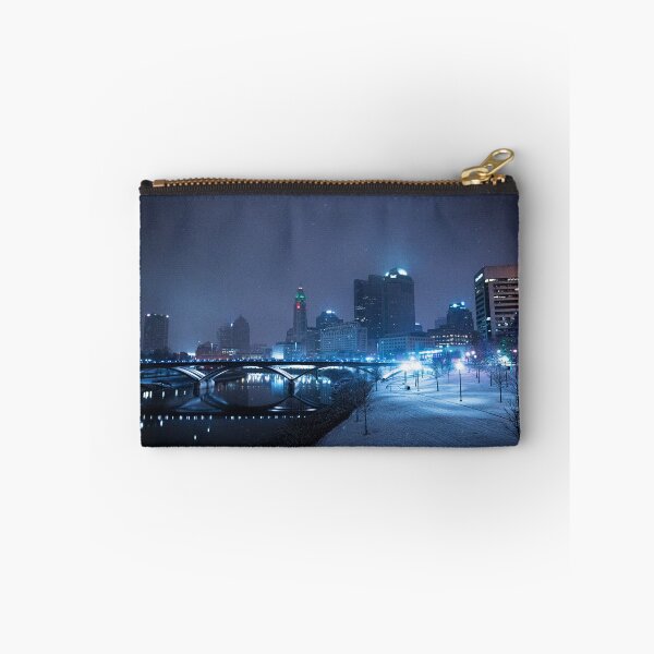 Item preview, Columbus, Ohio Skyline Snowing designed and sold by Drew Shaffer.