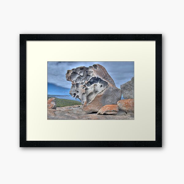 Remarkable Rocks, Kangaroo Island, South Australia Framed Art Print
