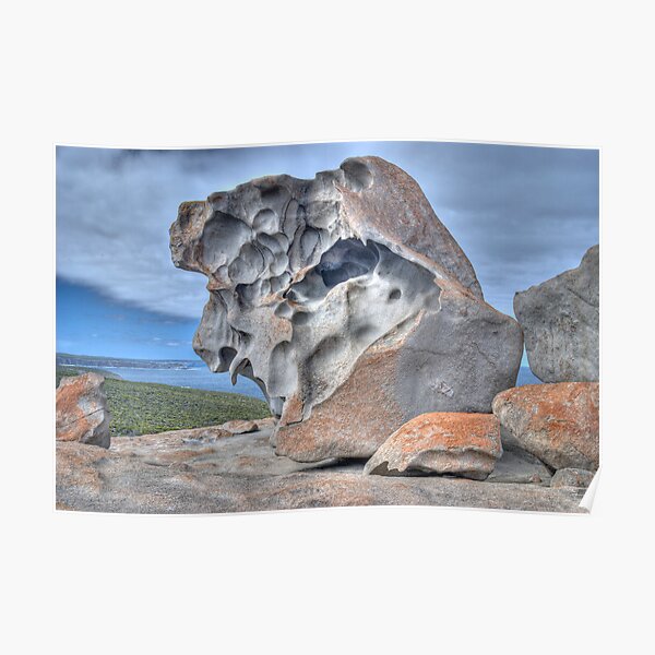 Remarkable Rocks, Kangaroo Island, South Australia Poster